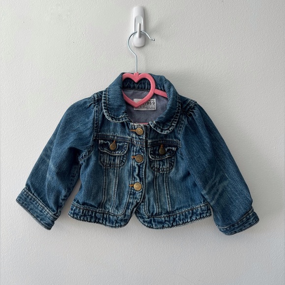 Baby Gap Denim jacket | Snap Buttons | 6-12 month - Picture 1 of 12